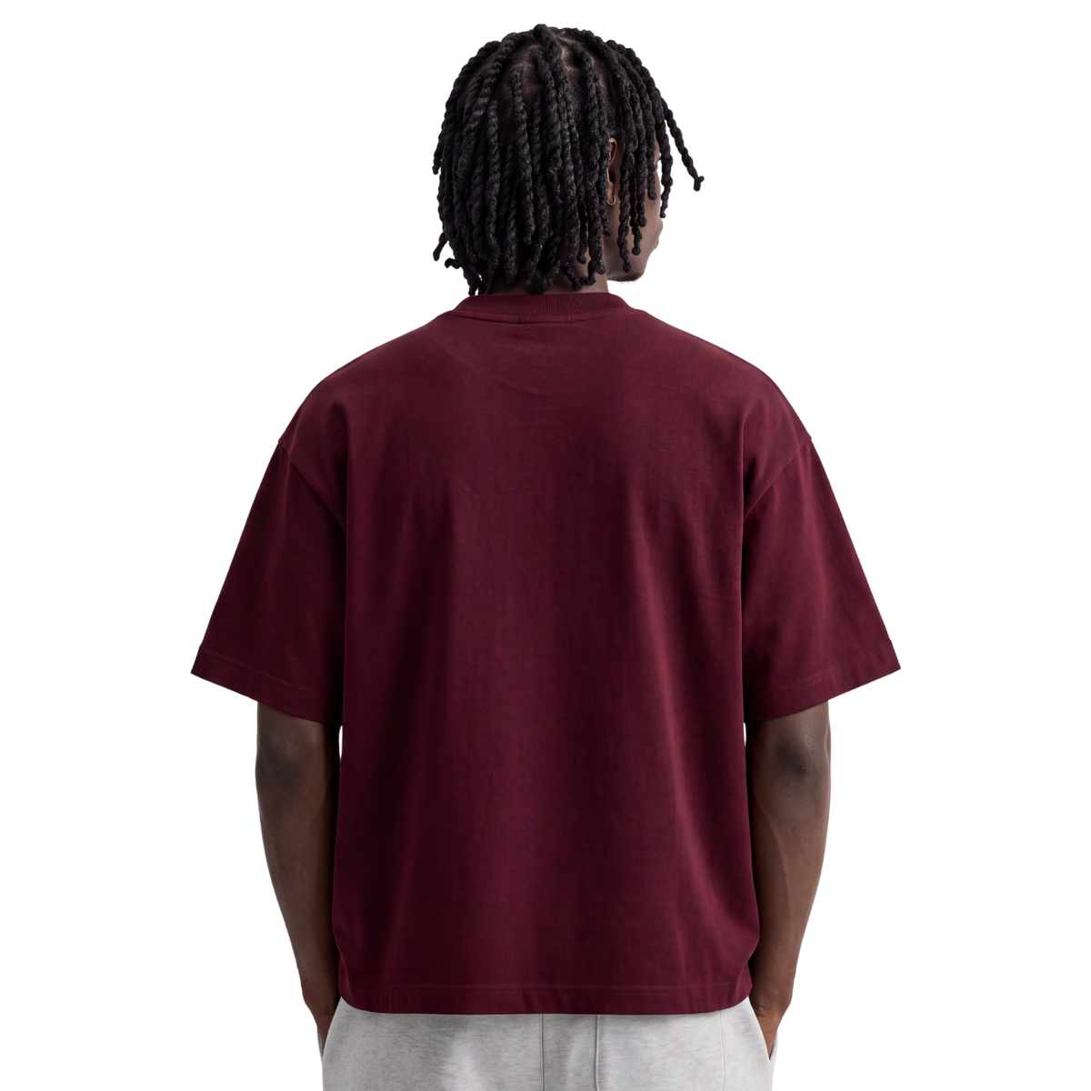Burgundy Basic T-shirt