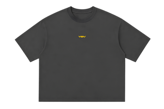 Dark grey Basic T-shirt