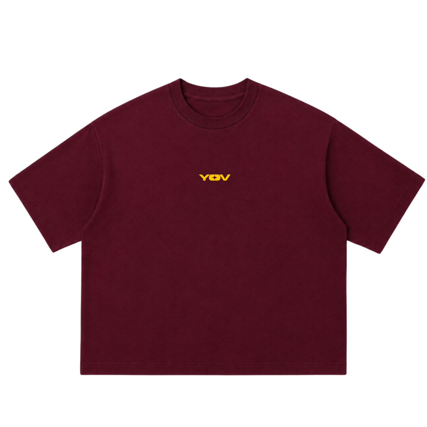 Burgundy Basic T-shirt