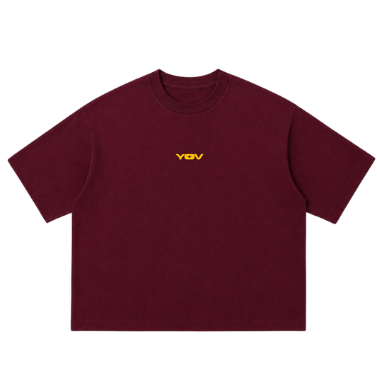 Burgundy Basic T-shirt