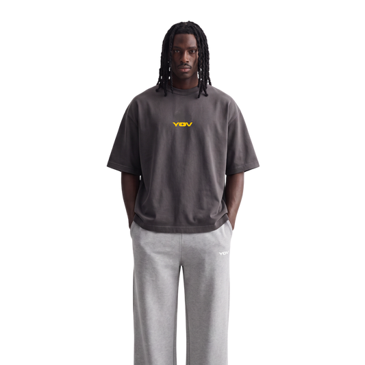 Dark grey Basic T-shirt