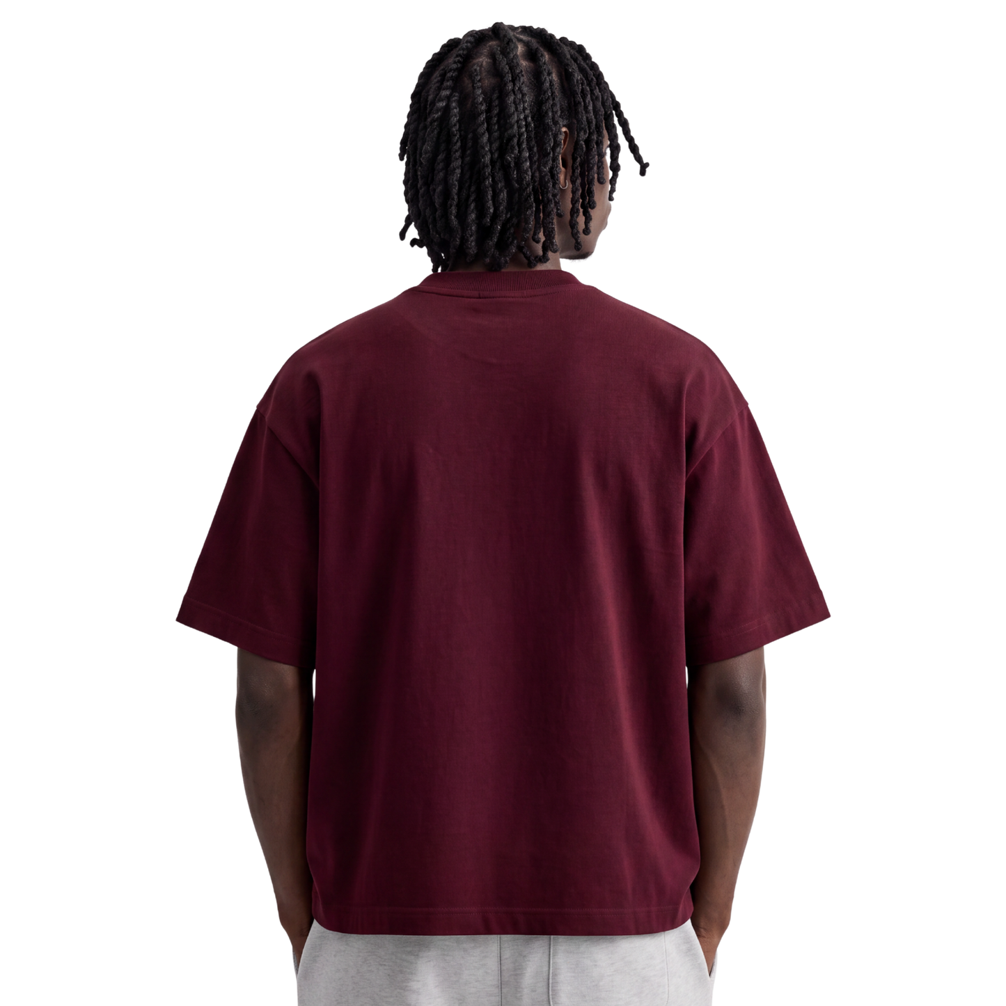 Burgundy Basic T-shirt