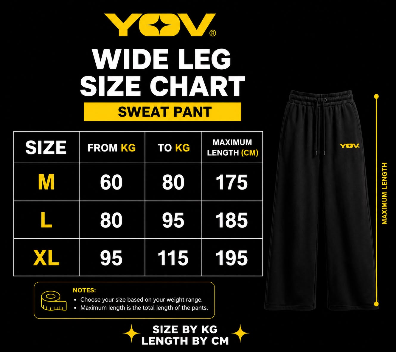 Black Sweat Pant