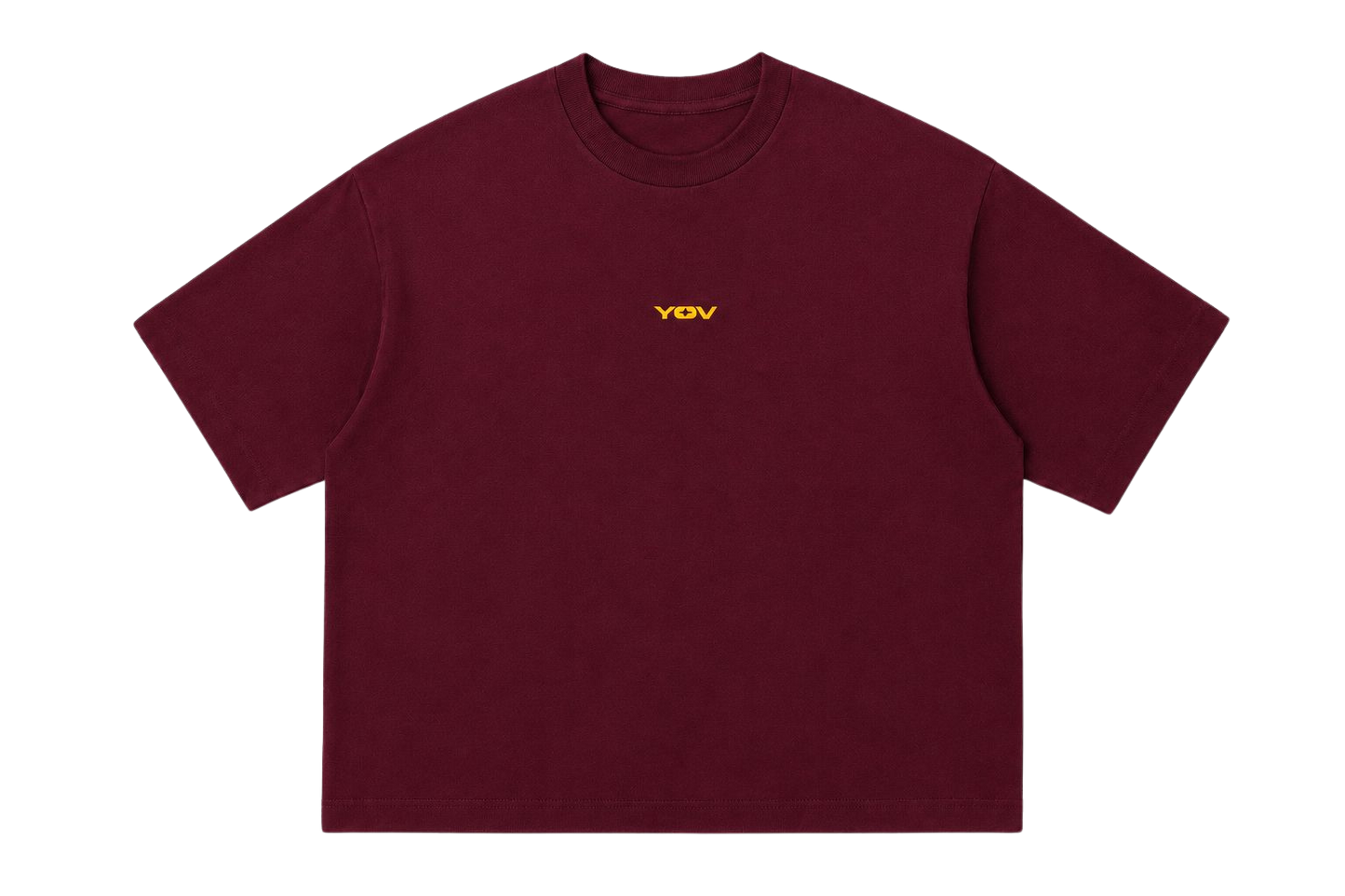 Burgundy Basic T-shirt